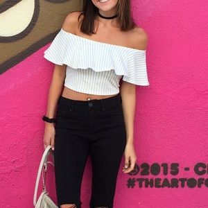 Off the shoulder top